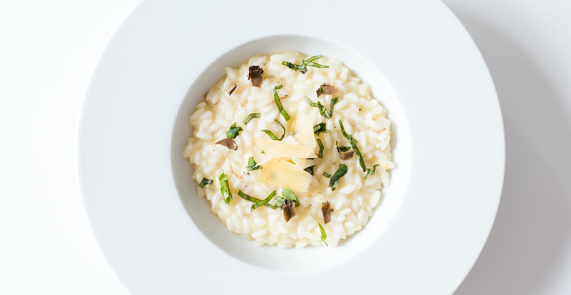 Risotto au champagne.